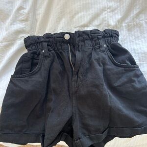 Black Shorts from Bershka